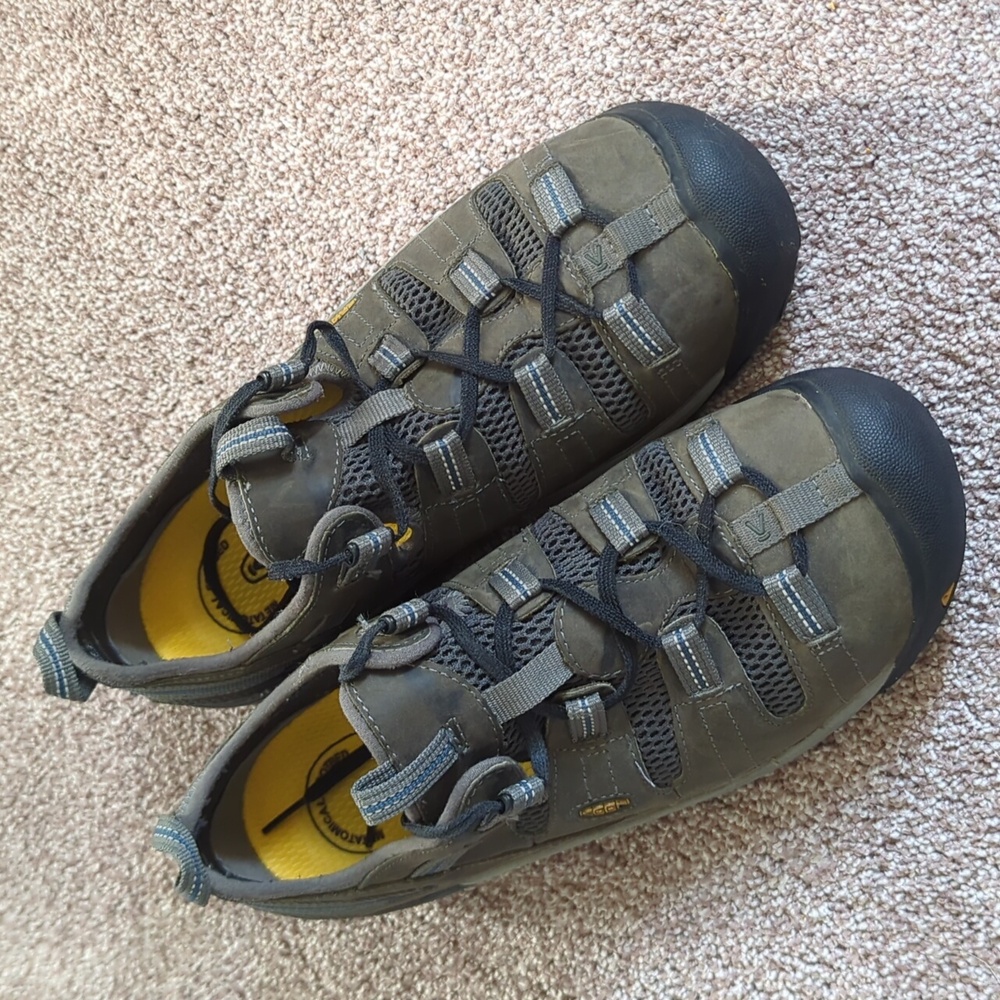 KEEN Utility Steel Toe Work Hiking Shoes | Brown | Men's 10.5
